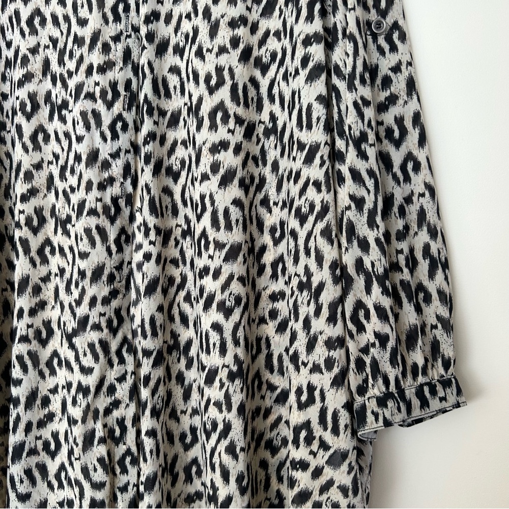 Evil Twin Semi Sheer Shirt Dress - Picture 5 of 12